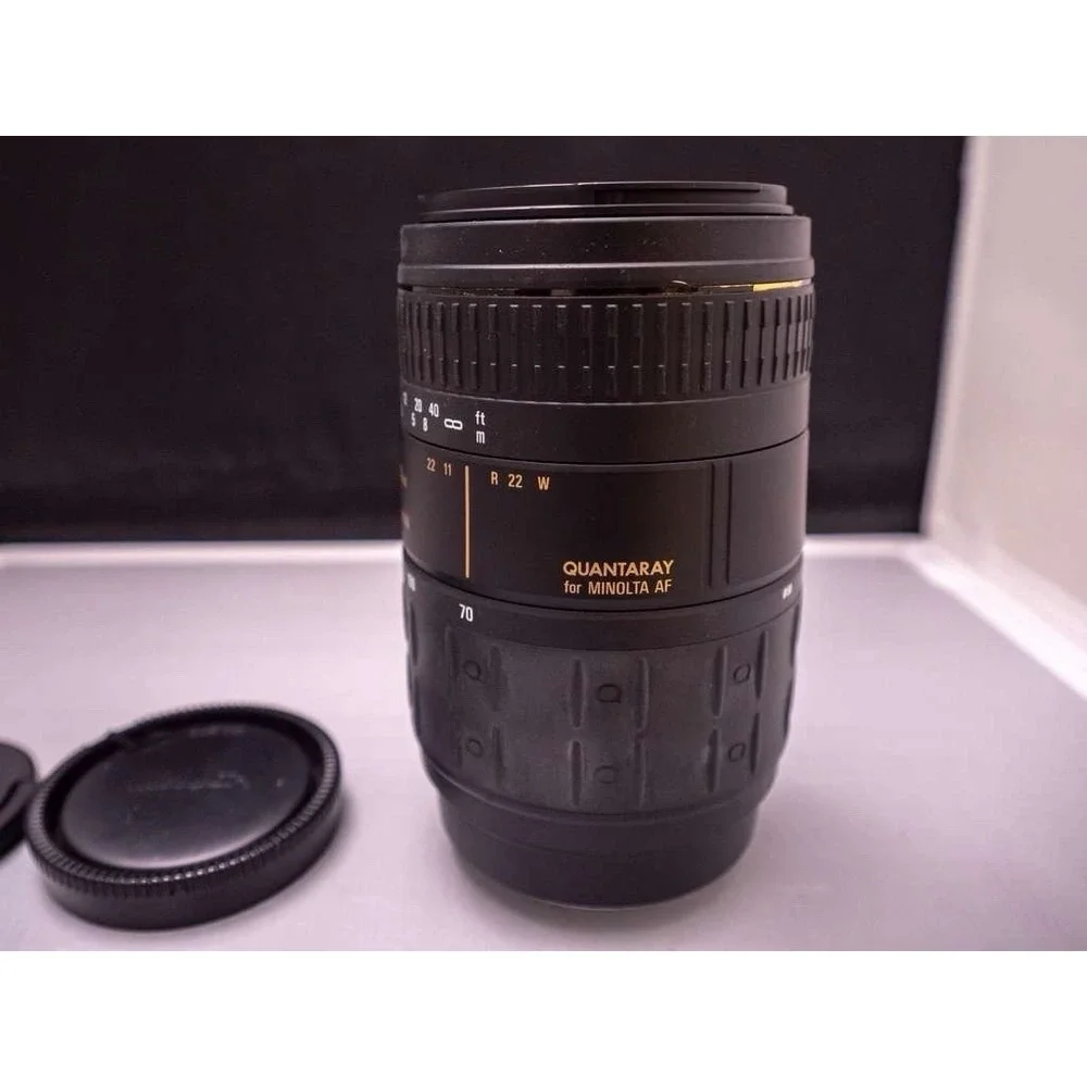 Quantaray 70-300mm f/4-5.6 LDO Macro Lens for Minolta AF Sony A-Mount For Parts